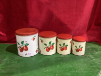 VINTAGE DECORWARE CANNISTER SET