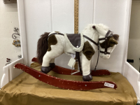 PLUSH ROCKING HORSE -