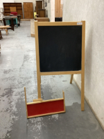 IKEA DOUBLE SIDED EASEL - CHALKBOARD/WHITE BOARD