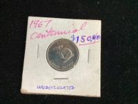 CANADA 1967 CENTENNIAL 5 CENT COIN