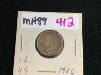 US 1906 ONE CENT COIN