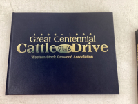 WESTERN STOCK GROWERS' CENTENNIAL CATTLE DRIVE BOOK - LTD EDITION. 89/100