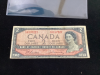 CANADA 1954 $2 BILL