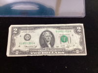 US 1976 $2 BILL