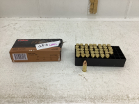 (40) LIVE ROUNDS BRONZE CENTREFIRE CARTRIDGES - 9MM LUGER