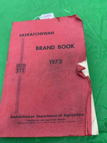 Saskatchewan brand book