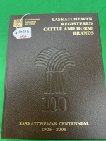 Saskatchewan registered cattle and horse brands ( Centenial Edition )