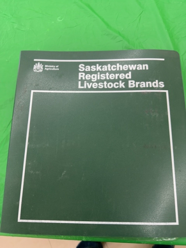 Saskatchewan registered livestock brands