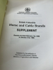 British Columbia horse and cattle brands supplement - 2