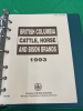 British Columbia horse and cattle brands - 2