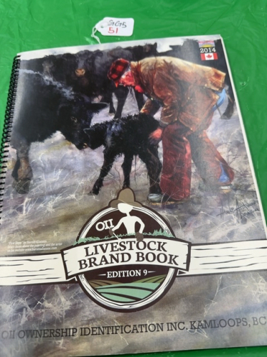 British Columbia livestock brand book