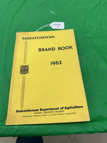 Saskatchewan brand book