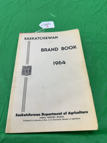 Saskatchewan brand book