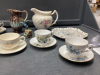 SMALL WATER PITCHERS, DECOR PLATES, TEA CUPS & SAUCERS, SLEEPY INDIAN PLATE - 3