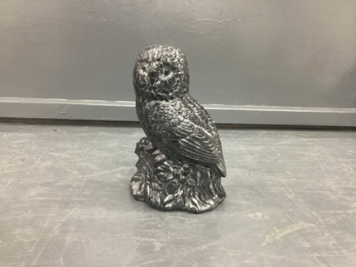 JOLIN SOAP STONE OWL ORNAMENT