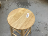 WOOD STOOL - 3