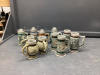 COLLECTION OF SMALL BEER STEINS - AVON