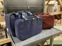 3 SOFT SIDED SUITCASES