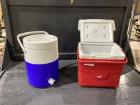 COLEMAN SMALL COOLER + COLEMAN COOLER JUG