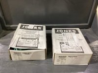 (2) BOXES W/ “JONES” CANE SUGAR SODA -IN PLASTIC BAGS