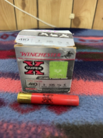 18. Live rounds of 410 Winchester number six shot/pal to purchase.