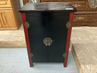 BLACK RED CABINET