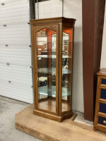 CURIO CABINET - LIGHTED