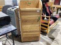 WOODEN STORAGE UNIT