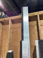 (2) DIFFERENT LENGTHS OF ALUMINUM DOOR SILLS