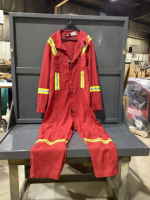 NOMEX RED COVERALLS - FR