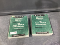 2004 RAM TRUCK SERVICE MANUALS. 1500-3500. VOLUMNS 1 &2