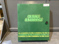 METAL “ CR SEALS + BEARINGS” STORAGE CABINET