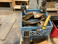 CRATE W/PULLEYS, STRAP, CAM COUPLERS, CLAMP