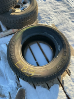 One Cooper truck tire