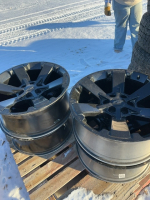 Chevrolet six bolt set of four rims