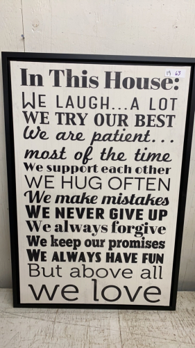 WALL DECOR SAYING