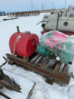 Onnan Generator with fuel tank on skid