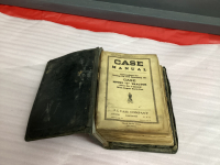 ANTIQUE CASE INSTRUCTION MANUAL - 1929