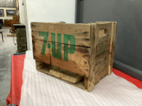 7-UP WOOD CRATE