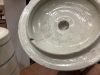 MEDICINE HAT MEDALTA ALBERTA 75TH WATER CROCK WITH LID - 5