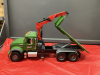 BRUDER PICKER TRUCK W/ TILT DECK & MACK DUMP TRUCK - 3