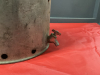 ANTIQUE GALVANIZED BUTTER CHURN W/ SPOUT - 3