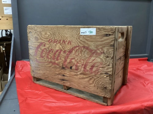 COCA COLA WOOD CRATE