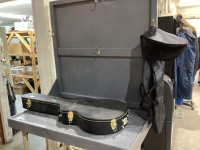 HARD SIDE GUITAR CASE + SOFT CASE