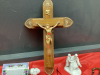COLLECTION OF RELIGIOUS ITEMS - CRUCIFIX, ROSARY, NECKLACE, CROSSES - 3