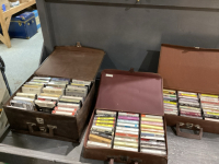 3 CASES OF CASSETTES