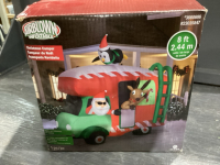 INFLATABLE CHRISTMAS CAMPER