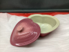 LE CREUSET HEART SHAPED CASSEROLE