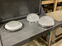 3 “SPARKLY” CEILING LIGHT FIXTURES