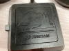 (3) CAST FRY PANS - LODGE, OLD MOUNTAIN, (1) UNMARKED - 3
